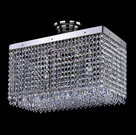 Хрустальный светильник Artglass серия LEANDRA 250x450 nickel
